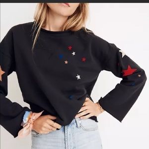 Miles by Madewell Stars Sweatshirt size small